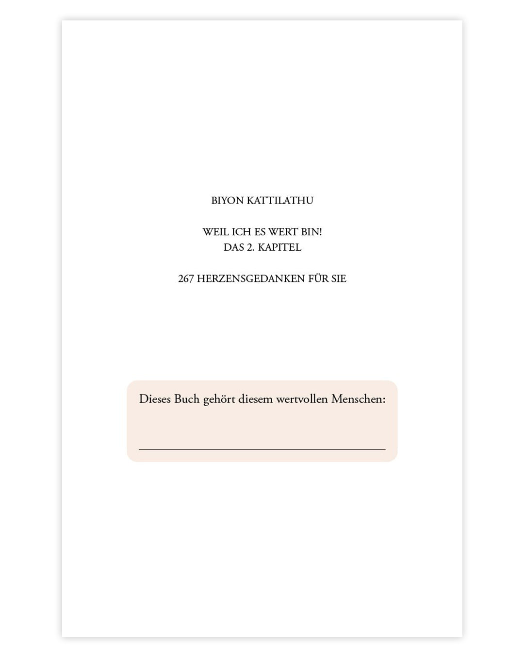 Weil ich es wert bin! Das 2. Kapitel - 267 Herzensgedanken für sie (6607421243459)