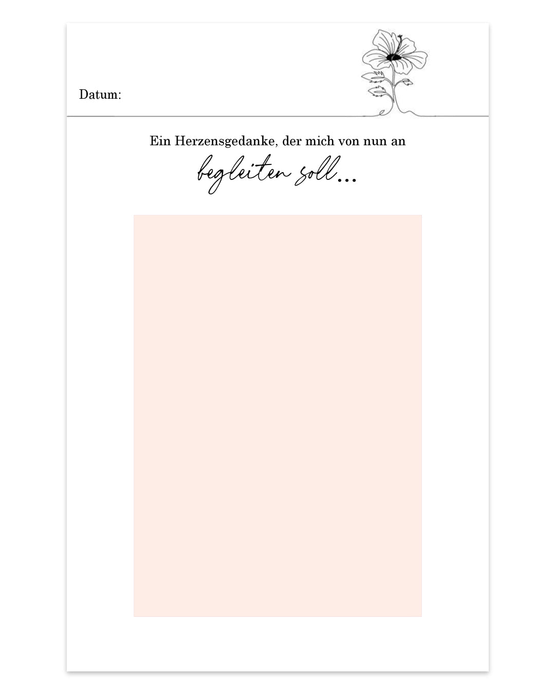 Weil ich es WERT bin! Dein Journal - Eine persönliche Reise zu mehr Selbstliebe. (6572461916227)